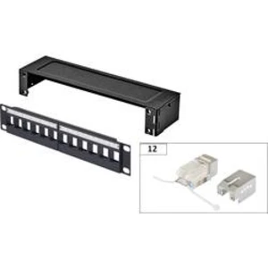 Síťový patch box Renkforce KS10, 12 portů, CAT 6A, 1 U