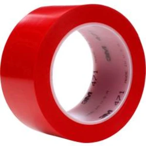 PVC tape 3M 471F 471R50, (d x š) 33 m x 50 mm, červená, 1 ks