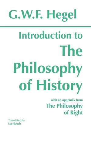 Introduction to the Philosophy of History