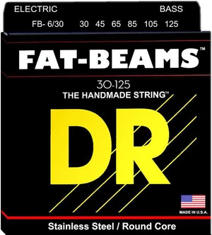 DR Strings Fat Beams FB6-30 Saiten für 6-saitigen E-Bass