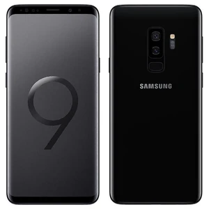 Samsung Galaxy S9 Plus - G965F, Dual SIM, 64GB | Midnight Black,C osztály - használt, 12 hónap garancia