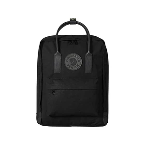 FJÄLLRÄVEN Kånken No. 2 Black, objem 16 l, barva černá, městský, batoh na notebook