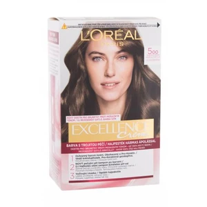 L´Oréal Paris Excellence Creme Triple Protection 48 ml farba na vlasy pre ženy 500 Natural Brown