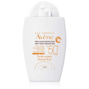 Avène Sun Minéral ochranný fluid bez chemických filtrov SPF 50+ 40 ml