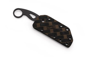 Nůž EDC Buzzard Hydra Knives® – Černá, Černé pouzdro (Barva: Černá, Varianta: KYDEX® POUZDRO ČERNÉ)