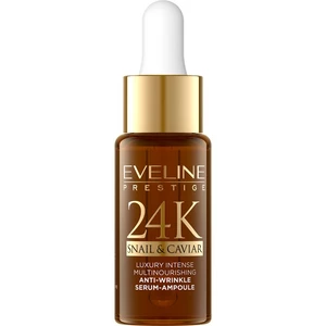 Eveline Cosmetics 24K Snail & Caviar sérum proti vráskam s extraktom zo slimáka 18 ml