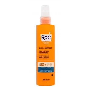 RoC Soleil-Protect Moisturising SPF50+ 200 ml opalovací přípravek na tělo pro ženy