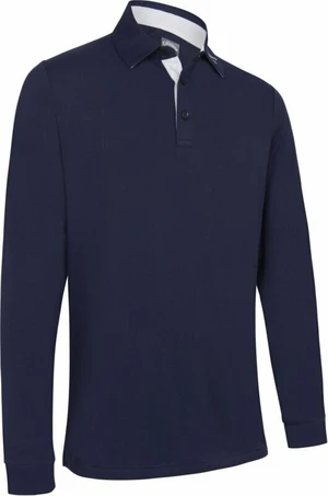 Callaway Mens Long Sleeve Performance Peacoat S Polo košeľa