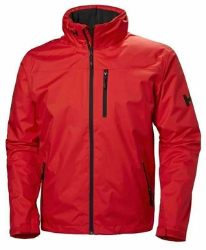 Helly Hansen Crew Hooded Midlayer Veste Red 2XL