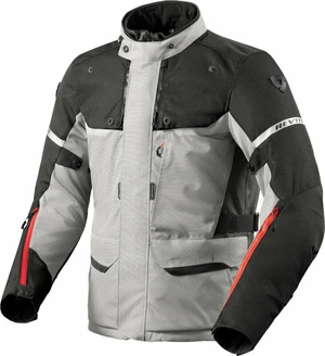 Rev'it! Outback 4 H2O Silver/Black M Textiljacke