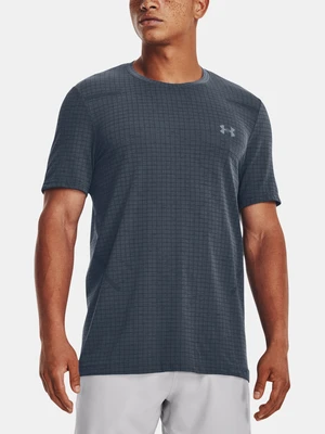 Under Armour T-Shirt UA Seamless Grid SS-GRY - Men