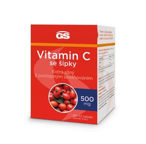 GS Vitamin C 500 se šípky 50+10 tablet