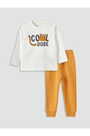 LC Waikiki Crew Neck Baby Boy 2-piece Set