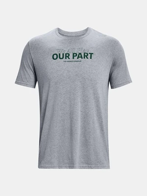 Under Armour T-Shirt UA WE ALL PLAY OUR PART SS-GRY - Men