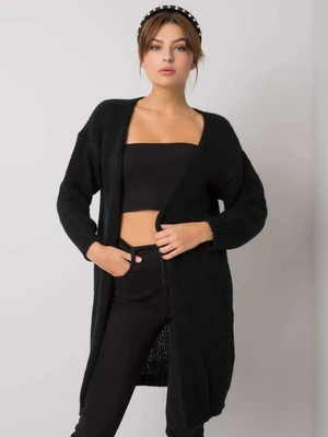 Black cardigan Och Bella BI-2270. R21