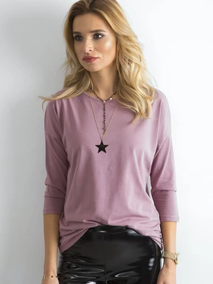 Dusty pink April blouse