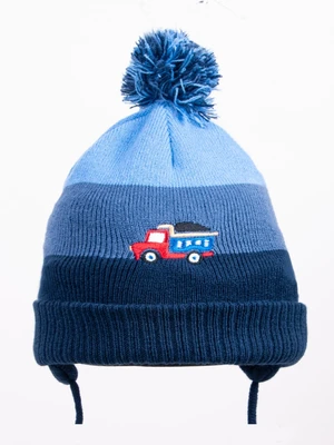 Yoclub Kids's Boy's Winter Hat CZZ-0425C-AA30 Navy Blue