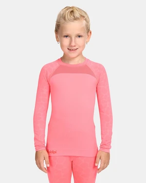 Girls' thermal underwear KILPI CAROL-JG Pink