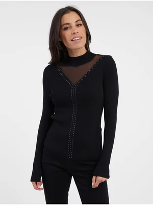 Orsay Black Womens Ribbed Sweater - Women