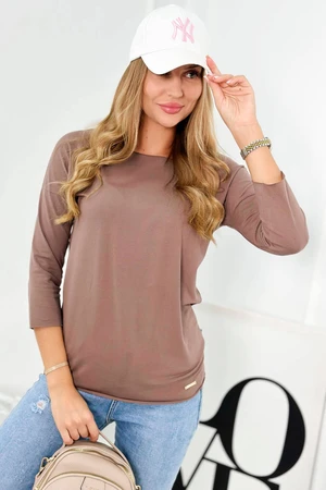 Blouse Casual mocca