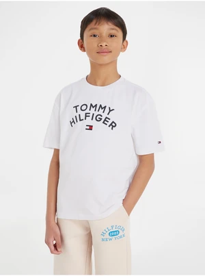 White boys T-shirt Tommy Hilfiger - Boys