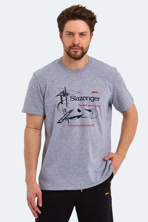 Slazenger Karnen Oversized T-shirt Mens Gray