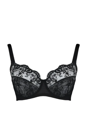 Trendyol Curve Black Lace Bra