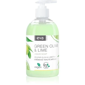 Eva Natura Green olive & Lime krémové tekuté mýdlo na ruce 500 ml