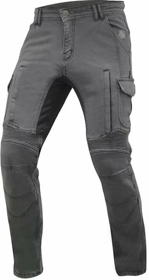 Trilobite 1664 Acid Scrambler Grey W38/L32 Jeans da moto