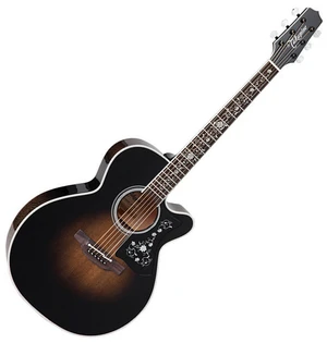 Takamine EF450C-TT Black Burst Elektroakustická kytara Jumbo