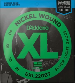 D'Addario EXL220BT Struny pre basgitaru