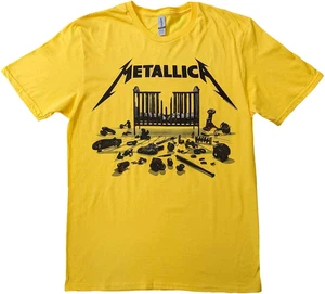 Metallica Camiseta de manga corta 72 Seasons Simplified Cover Unisex Amarillo XL