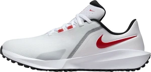 Nike Infinity G '24 Unisex White/University Red/Pure Platinum/Black 42 Pantofi de golf pentru bărbați