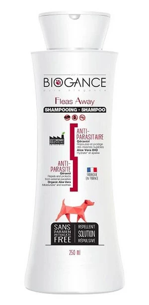 BIOGANCE šampon Fleas away dog - antiparazitní 250 ml