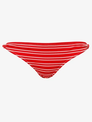 Red Women's Striped Pepe Jeans Swimsuit Bottoms