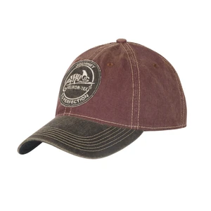 Kšiltovka Snapback Washed Helikon-Tex® (Barva: DIRTY WASHED MAROON / DIRTY WASHED BLACK D)