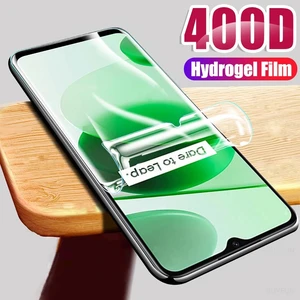 For Realme C30 C30s C33 C31 C35 G55 C25 C25s C25y C21 C21y C15 C11 Hydrogel Film Not Glass On Realme C 30 31 35 Screen Protector