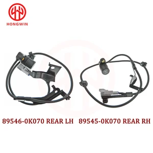 Brand New ABS Wheel Sensor Rear Left 89546-0K070 & Right 89545-0K070 For Toyota Hilux 2004-2014 2.7L OEM: 895460K070 895450K070