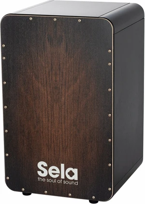 Sela SE 049 CaSela Black/Brown Dragon Cajón de madera