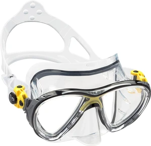 Cressi Big Eyes Evolution Clear/Yellow Transparent UNI Mască scufundări