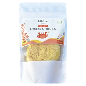 KII-BAA ORGANIC Hedvábná mořská houba velká 10-12 cm