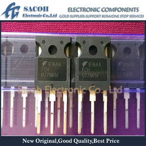 New Original 5PCS/Lot FCH077N65F FCH077N65 OR FCH072N60F FCH072N60 OR FCH070N60E TO-247 54A 650V N-Channel FRFET MOSFET