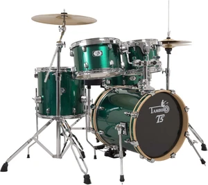 Tamburo T5P20 Green Sparkle Akustik-Drumset