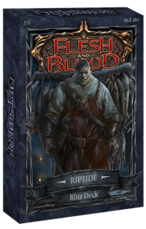 Legend Story Studios Flesh and Blood TCG - Outsiders Blitz Deck Riptide