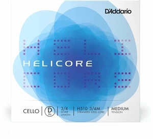 D'Addario H512 3/4M Helicore D Struny pre violončelo