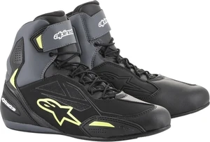 Alpinestars Faster-3 Drystar Shoes Black/Gray/Yellow Fluo 45 Buty motocyklowe