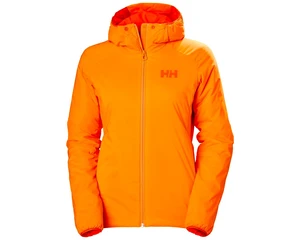 Women's Helly Hansen Odin Stretch Hooded Insulato W FW 2021 Poppy Orange, XS Jacket