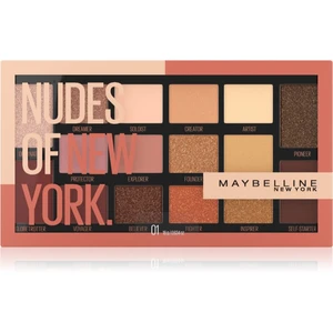 MAYBELLINE NEW YORK Nudes Of New York paletka očních stínů 18 g