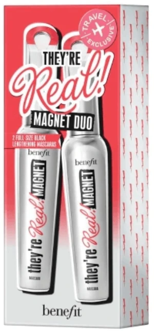 Benefit Extrémně prodlužující řasenka They’re Real! Magnet Mascara Duo Black 2 x 9 g