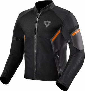 Rev'it! Jacket GT-R Air 3 Black/Neon Orange XL Geacă textilă